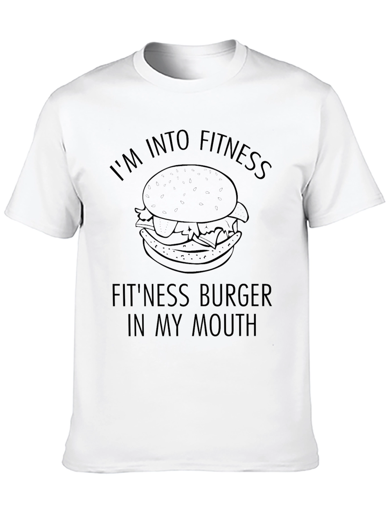 Fitness Burger Graphic Tee - Unisex