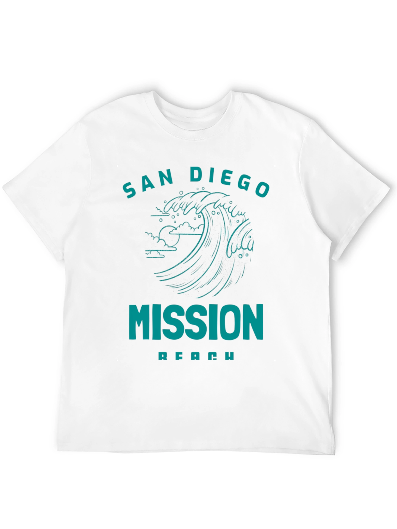 San Diego Mission Beach Graphic Tee