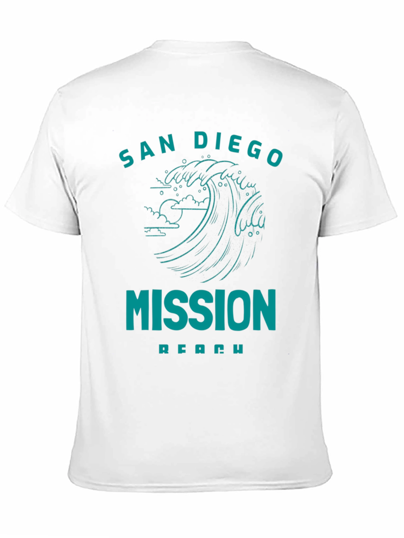 San Diego Mission Beach Graphic Tee