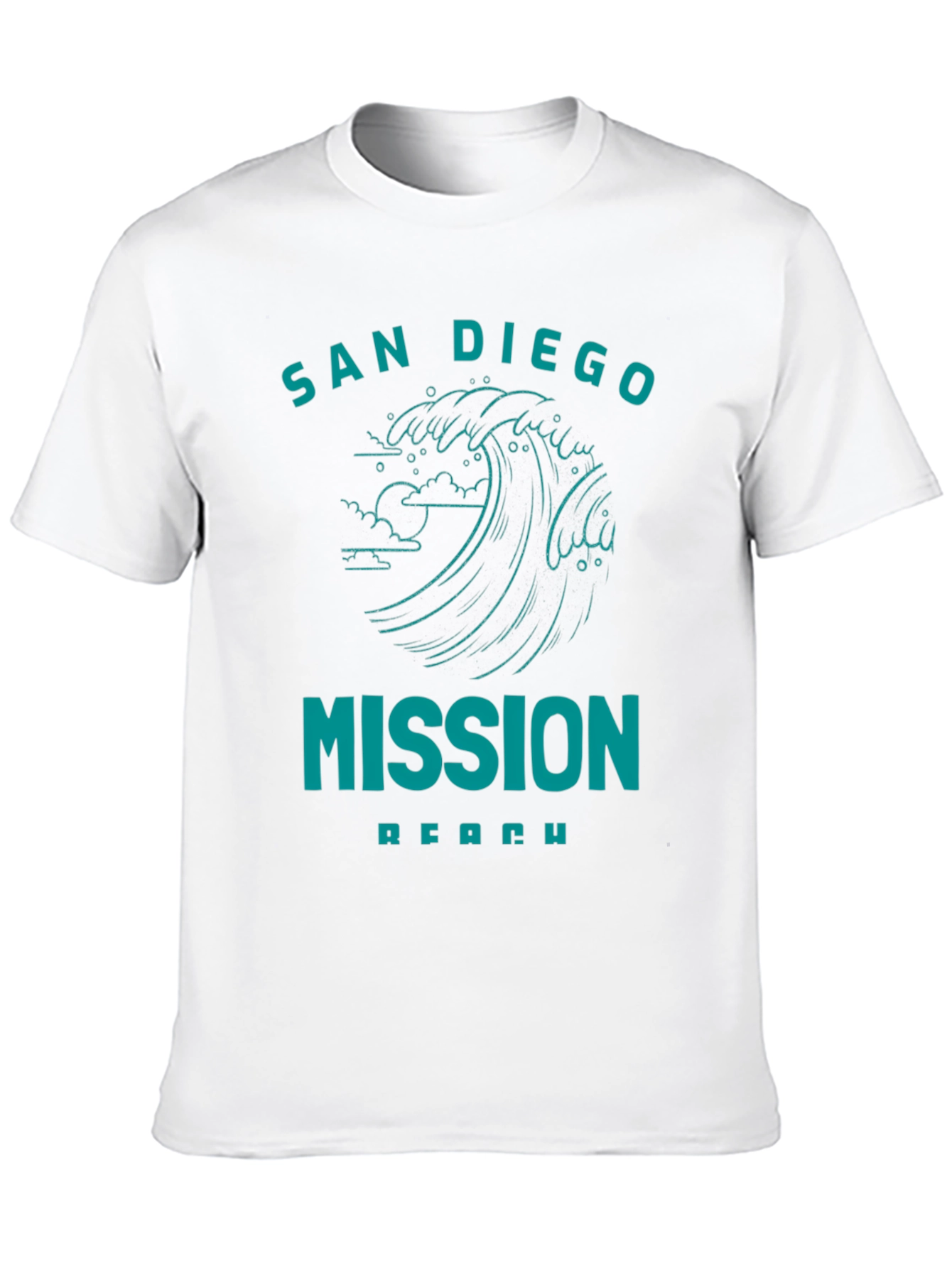 San Diego Mission Beach Graphic Tee