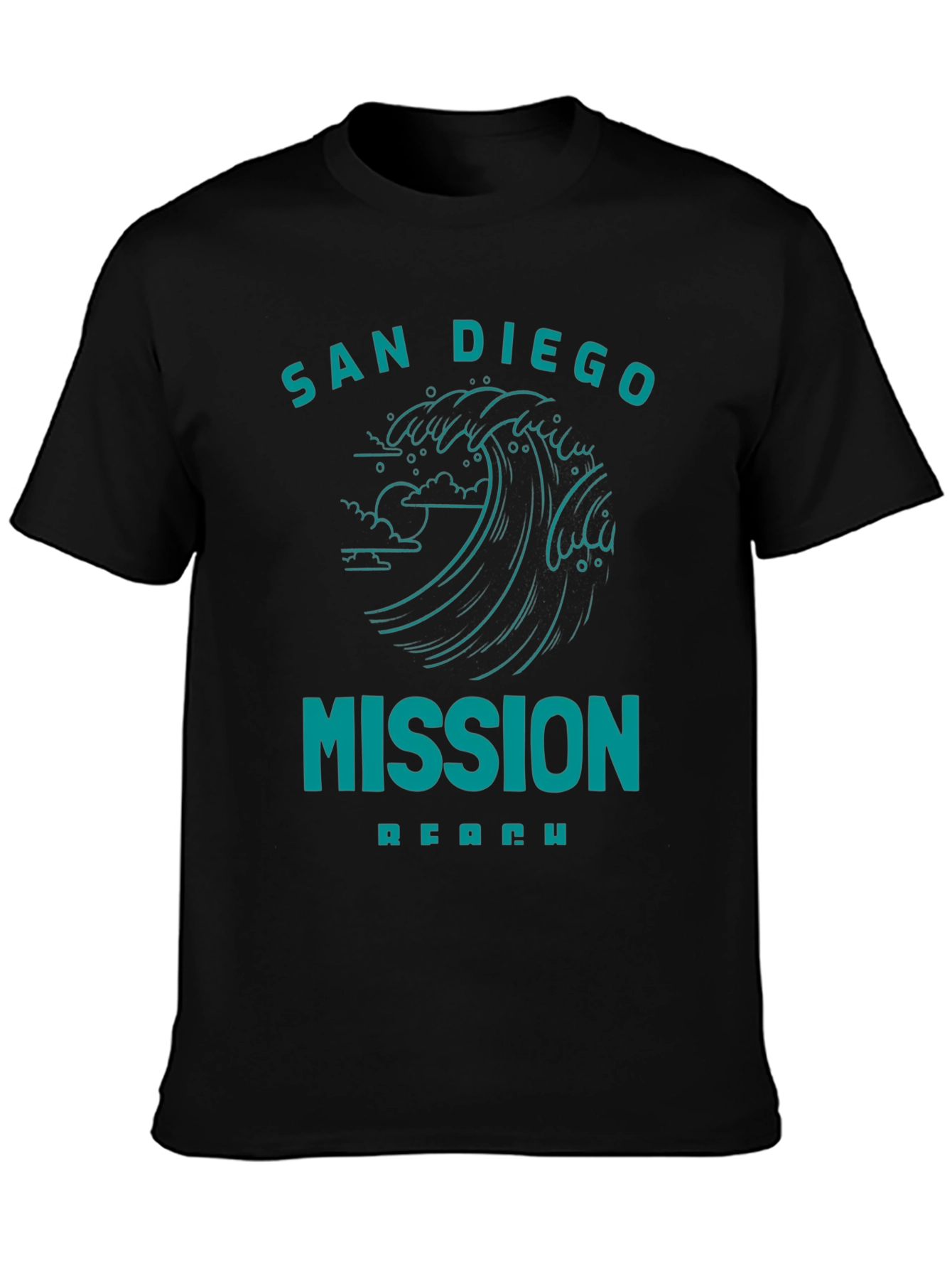San Diego Mission Beach Graphic Tee