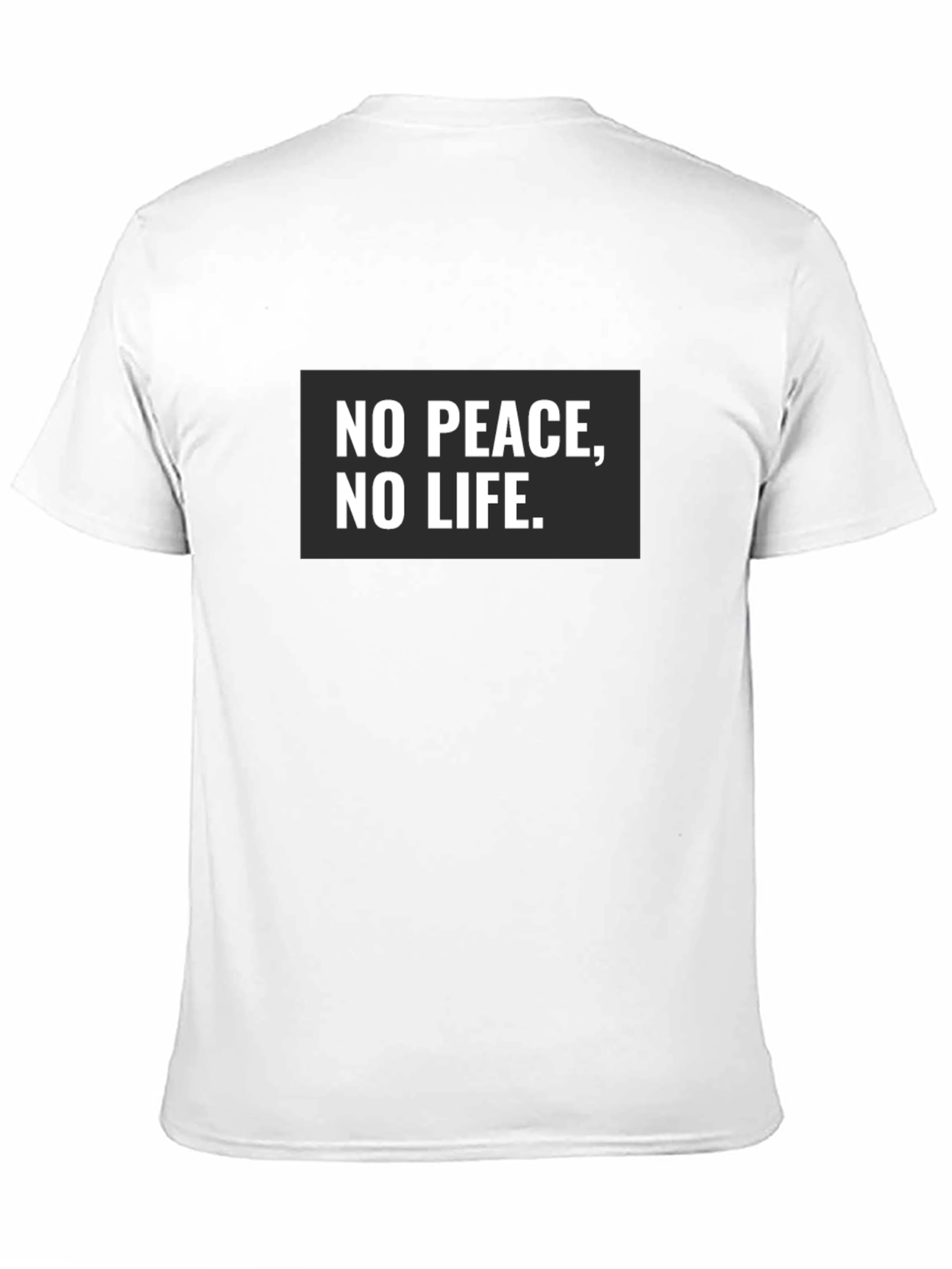 No Peace No Life Black T-Shirt