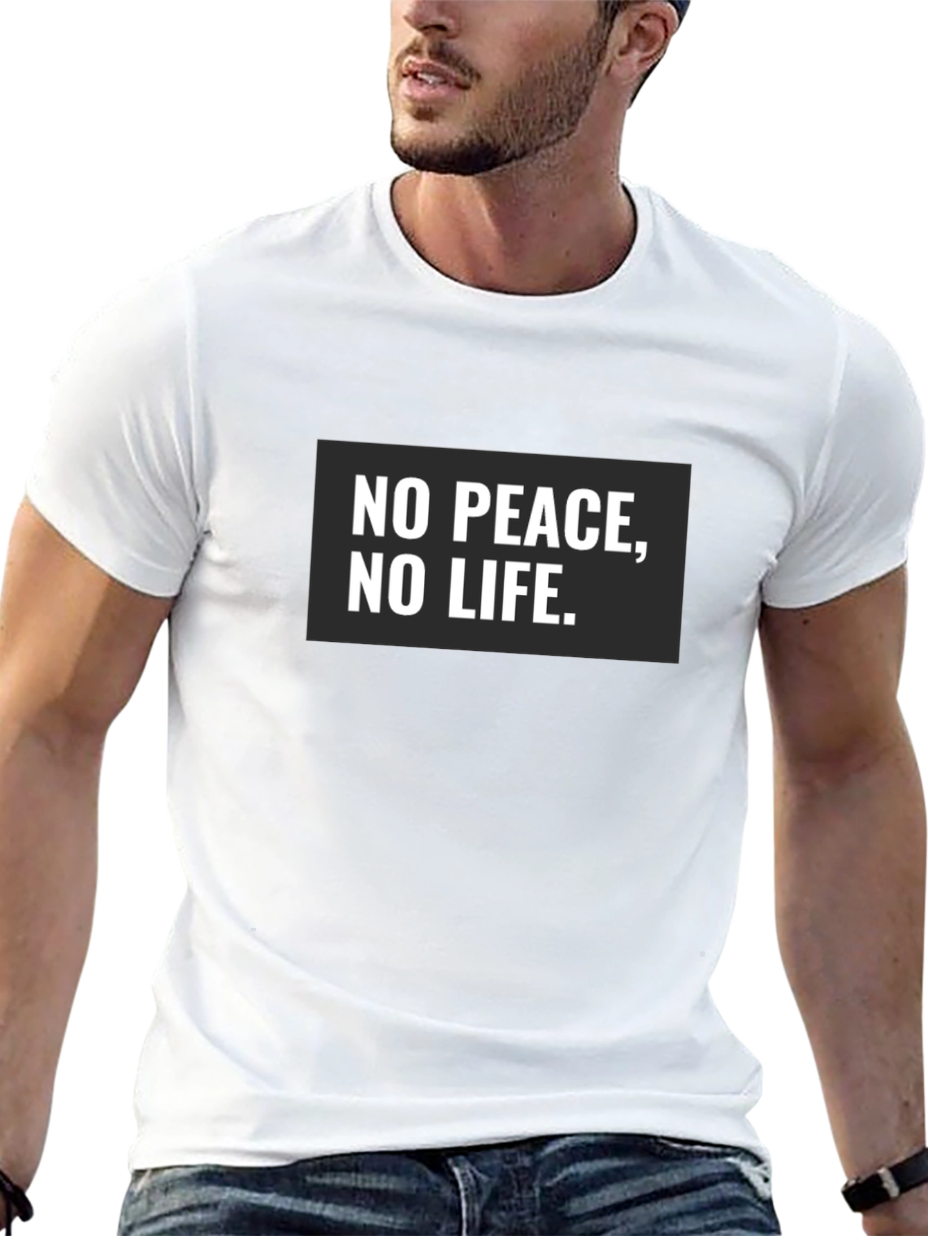 No Peace No Life Black T-Shirt