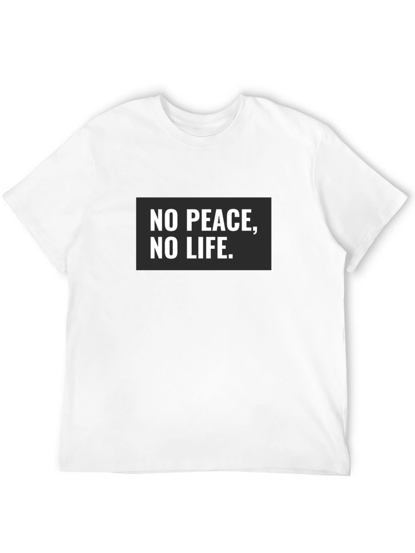 No Peace No Life Black T-Shirt