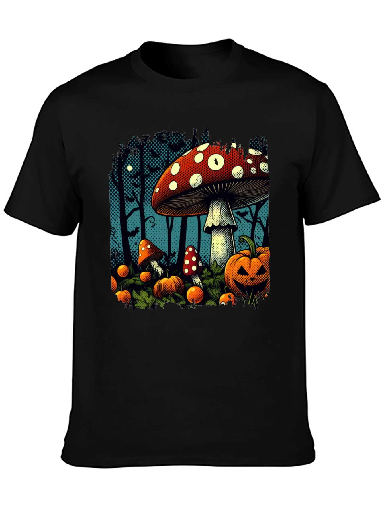 Halloween Mushroom Patch T-Shirt