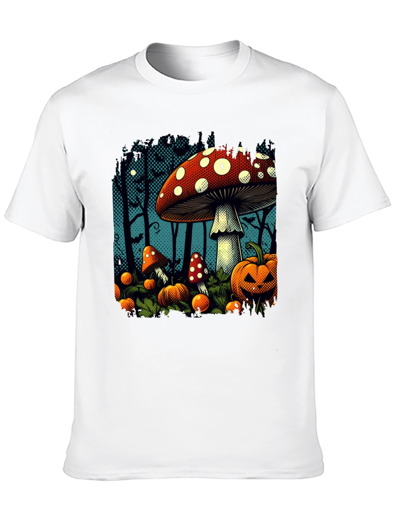 Halloween Mushroom Patch T-Shirt