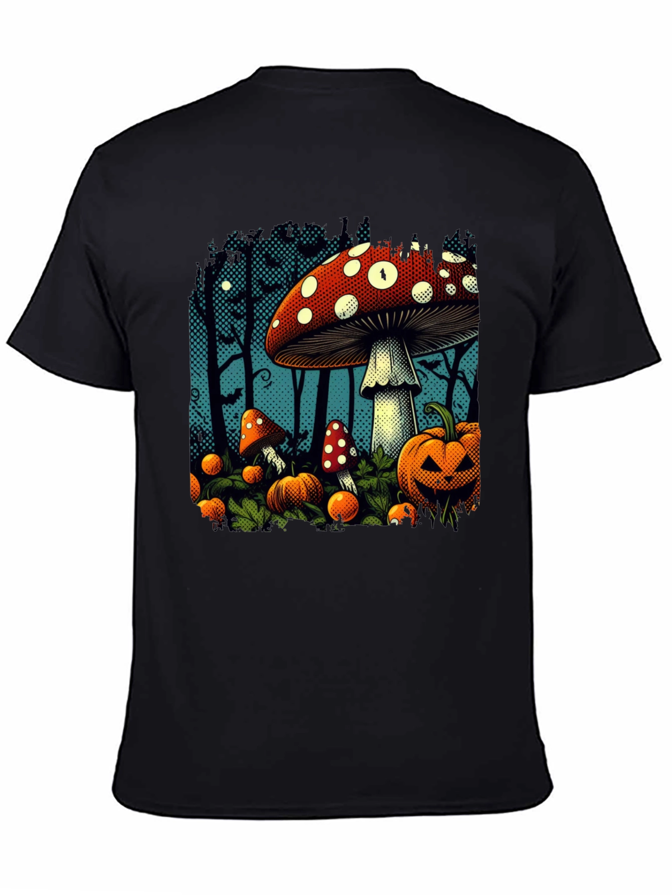 Halloween Mushroom Patch T-Shirt