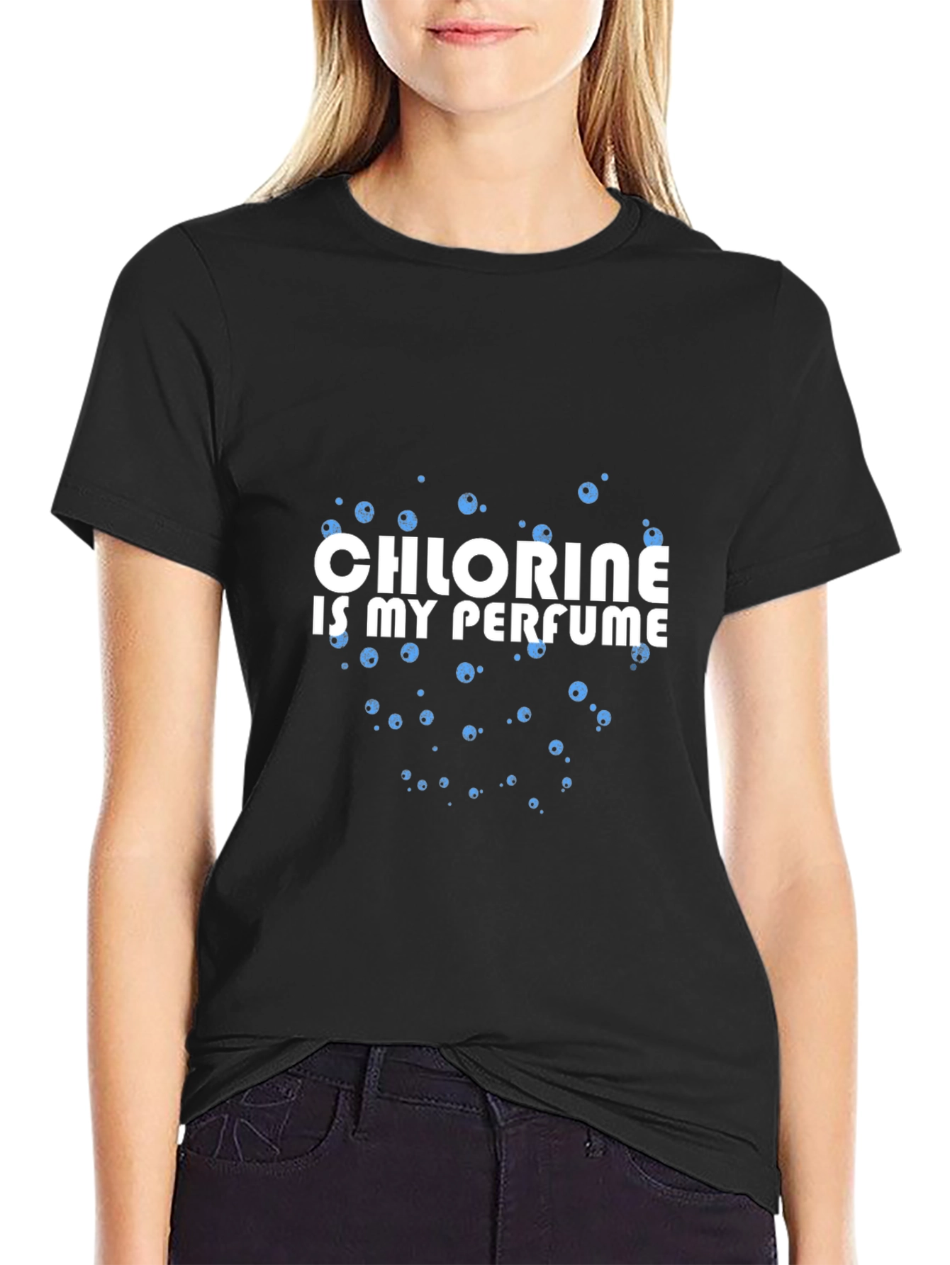 Chlorine is My Perfume Black T-Shirt