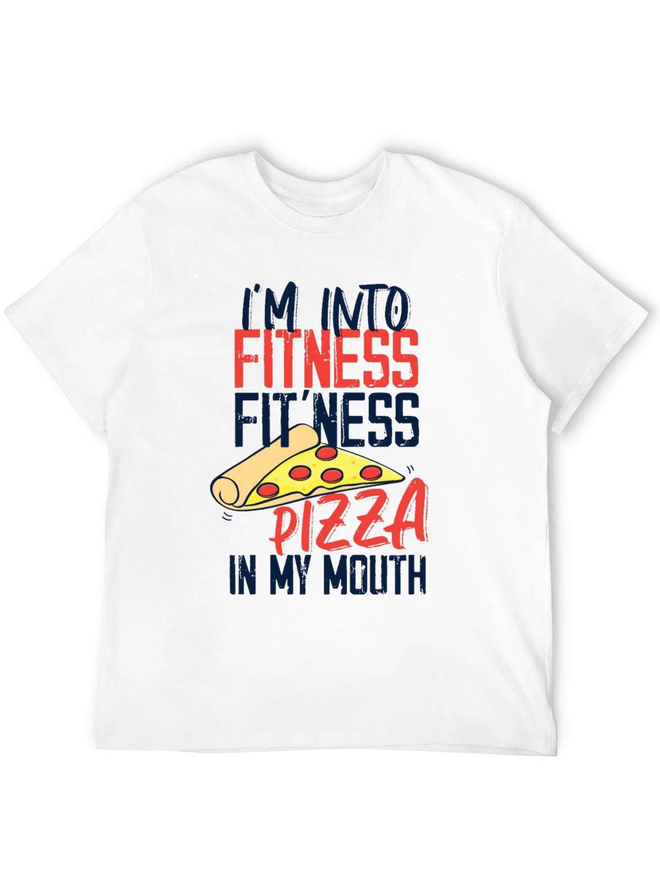 Pizza Fitness T-Shirt - Funny Foodie Tee