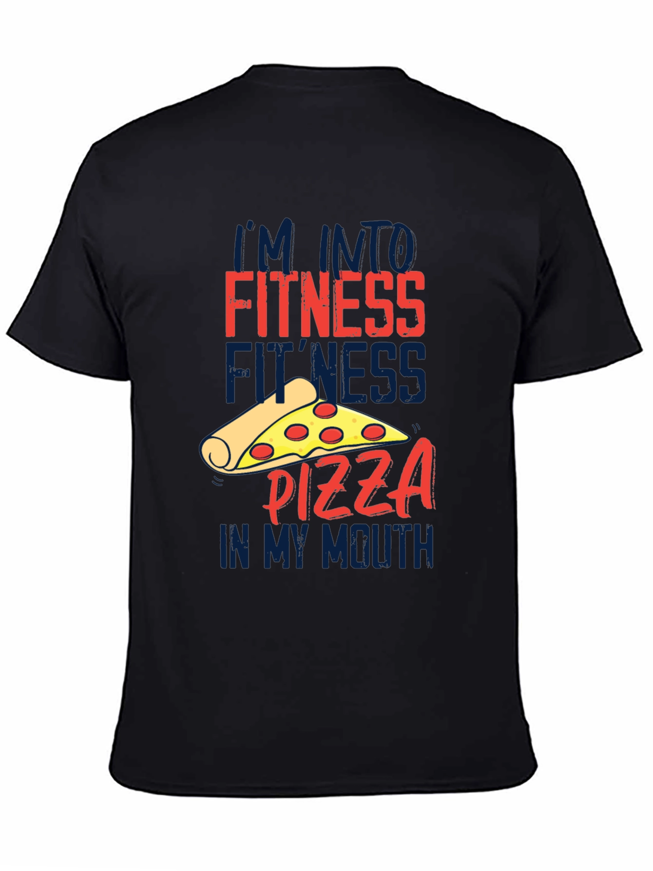 Pizza Fitness T-Shirt - Funny Foodie Tee