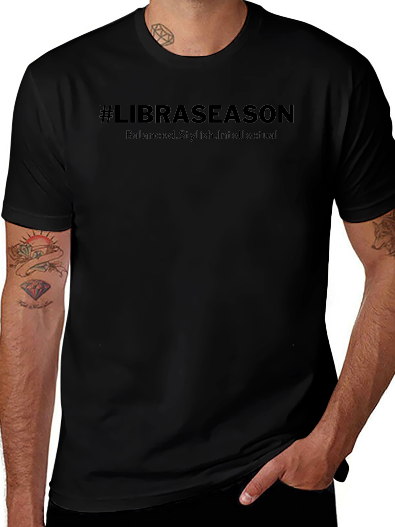 Libra Season Graphic Tee - Balanced Stylish Intellectual