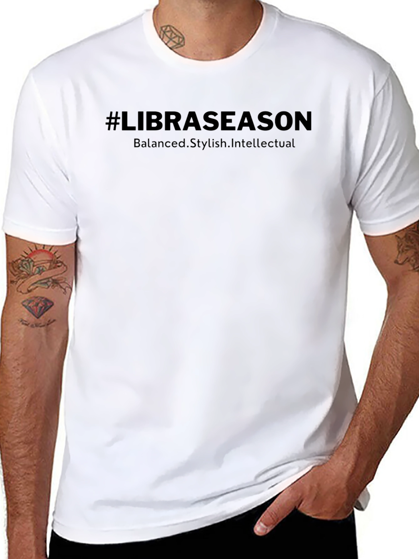 Libra Season Graphic Tee - Balanced Stylish Intellectual
