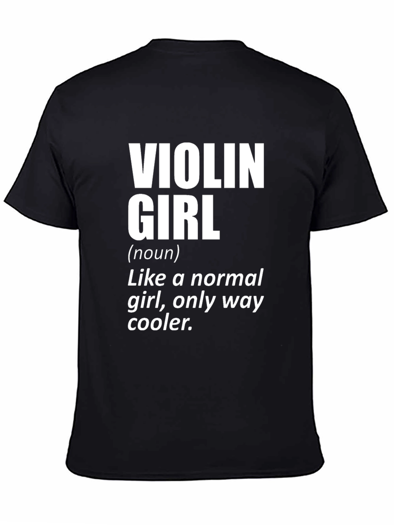 Violin Girl Definition T-Shirt