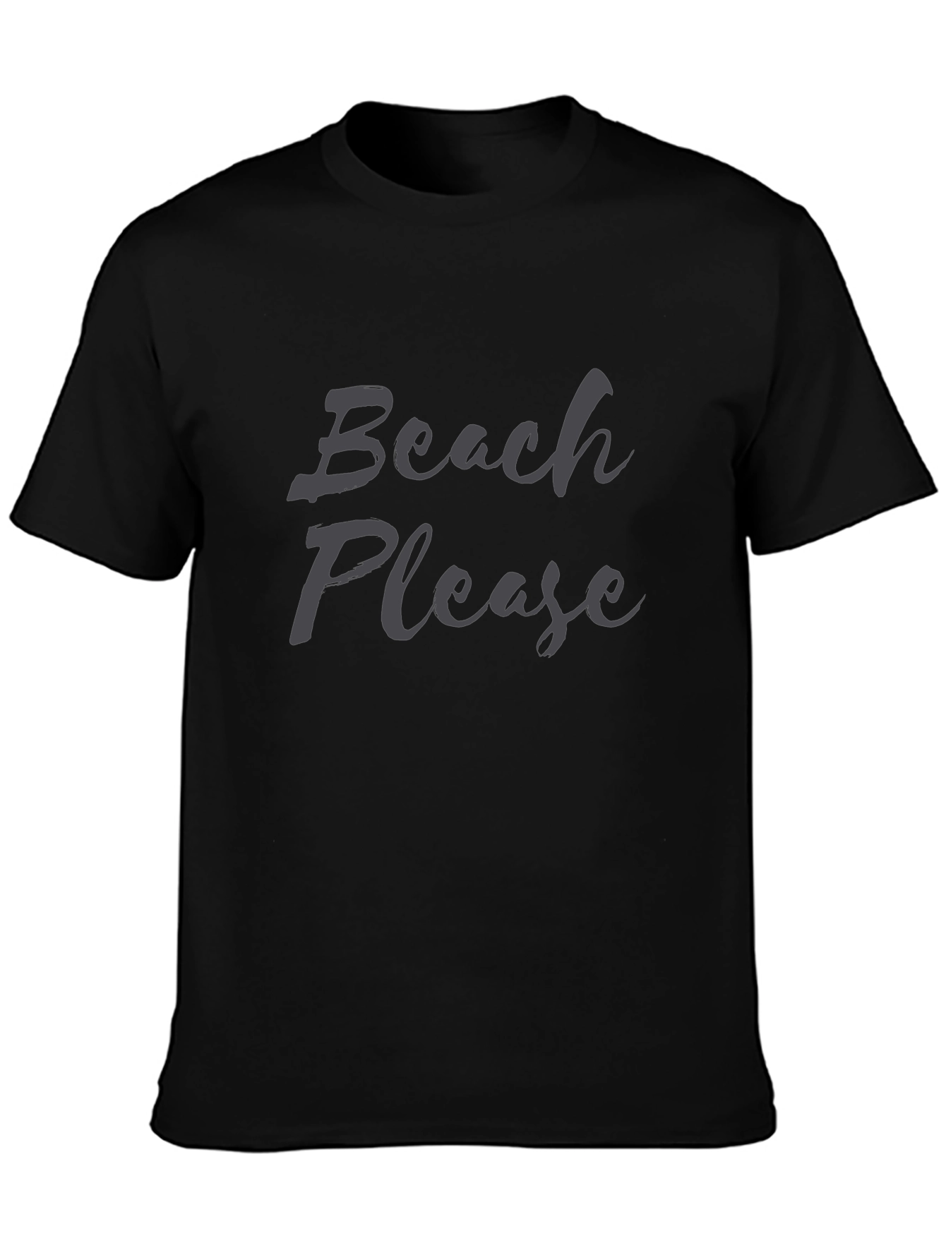 Beach Please Graphic T-Shirt - Casual Summer Wear