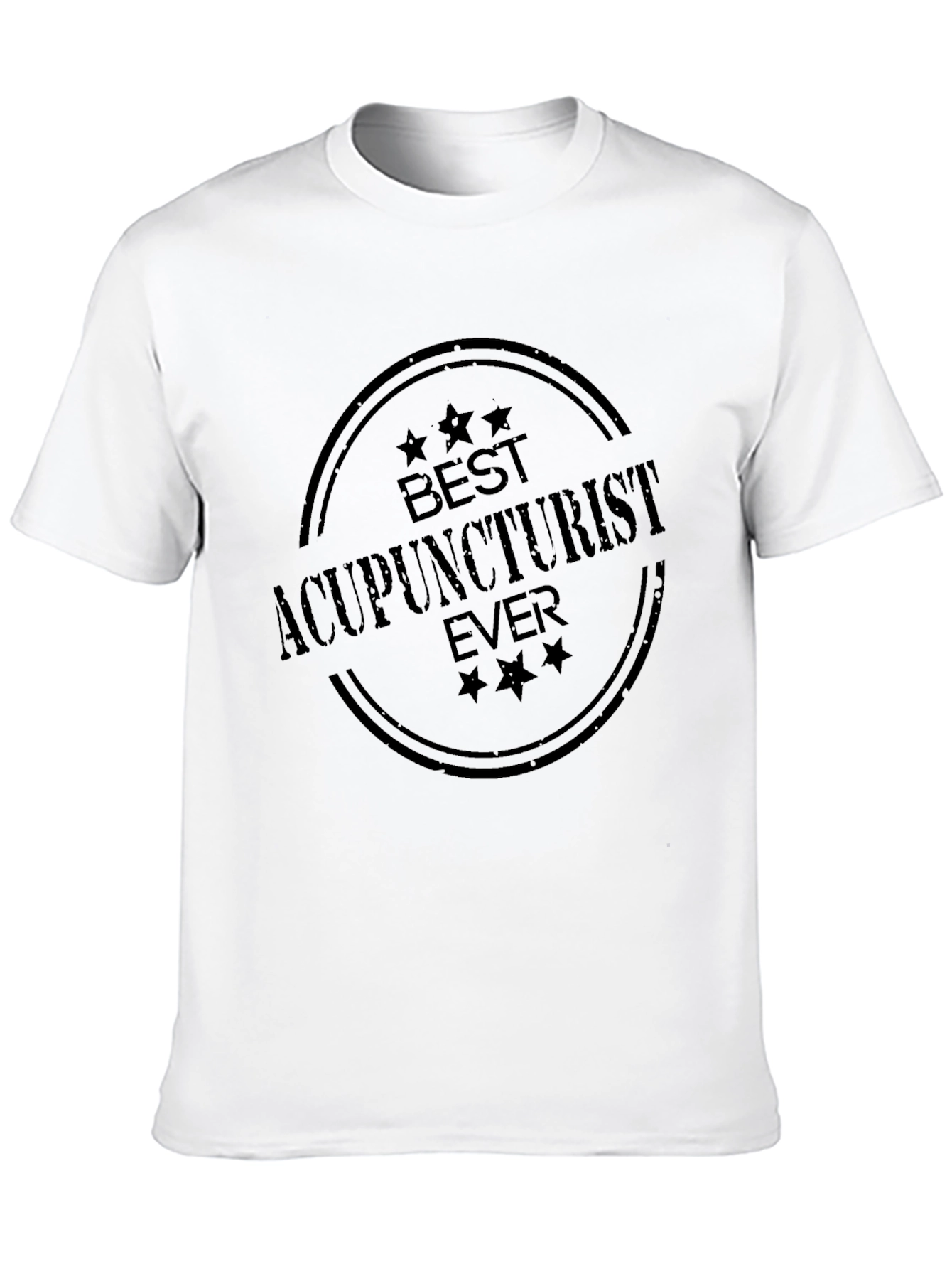 Best Acupuncturist Ever Black T-Shirt