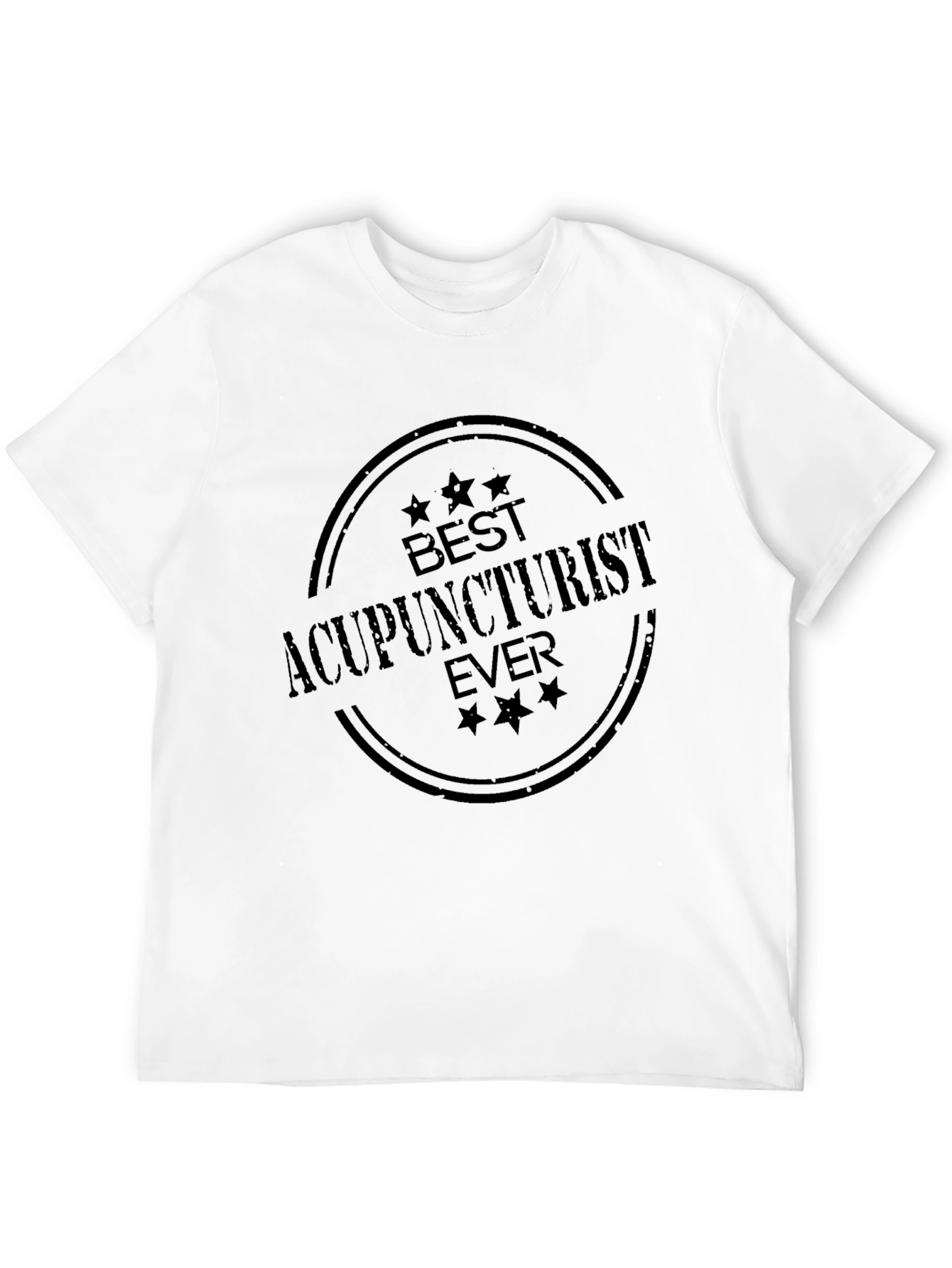 Best Acupuncturist Ever Black T-Shirt