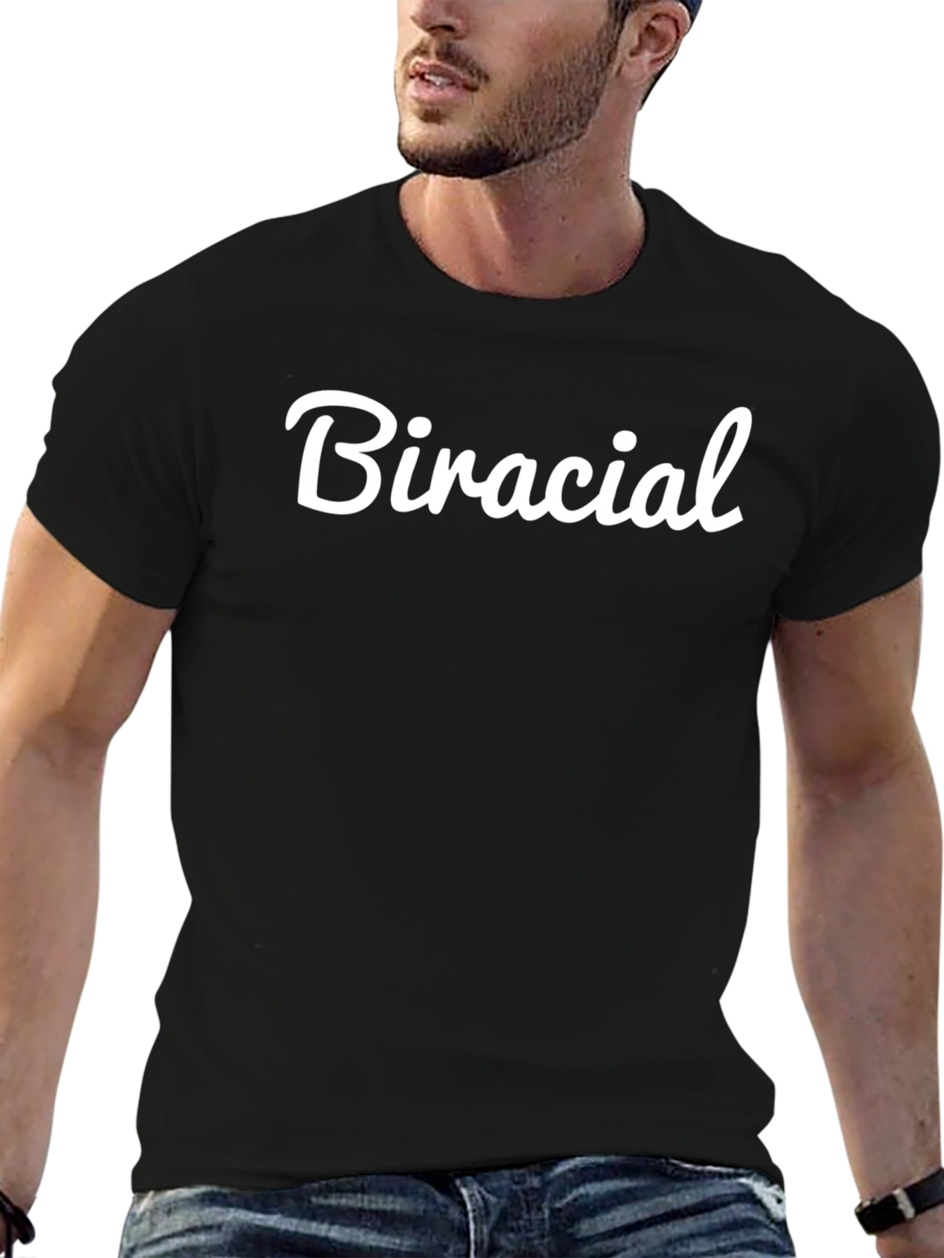 Biracial Graphic Tee - Stylish & Comfortable