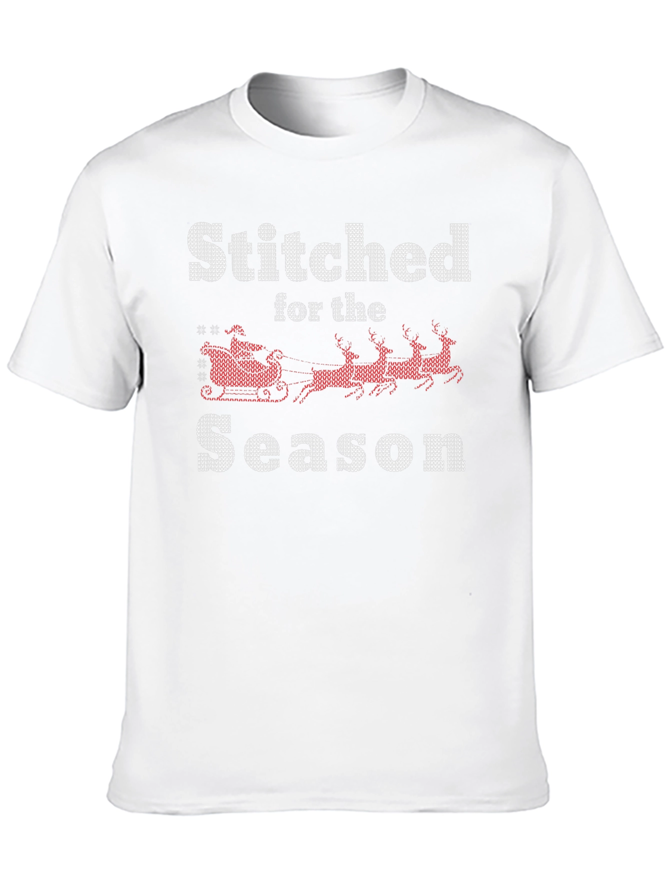 Stitched for the Season Christmas T-Shirt