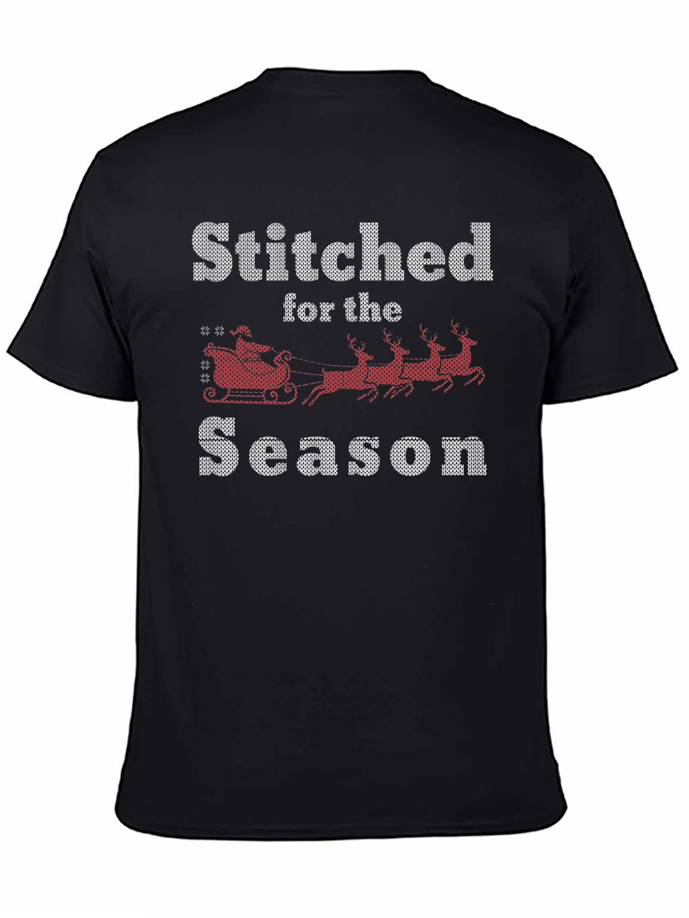 Stitched for the Season Christmas T-Shirt