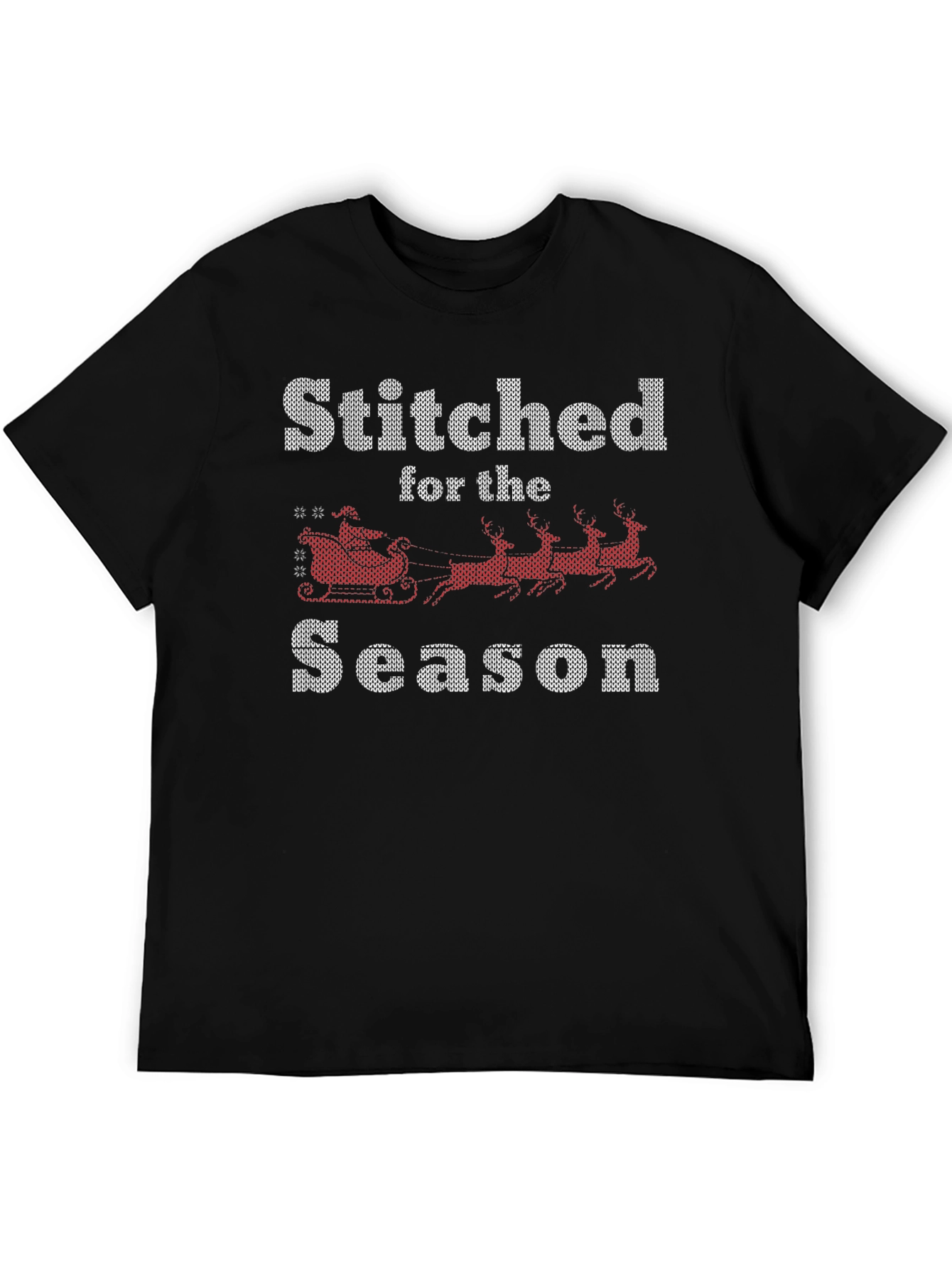 Stitched for the Season Christmas T-Shirt