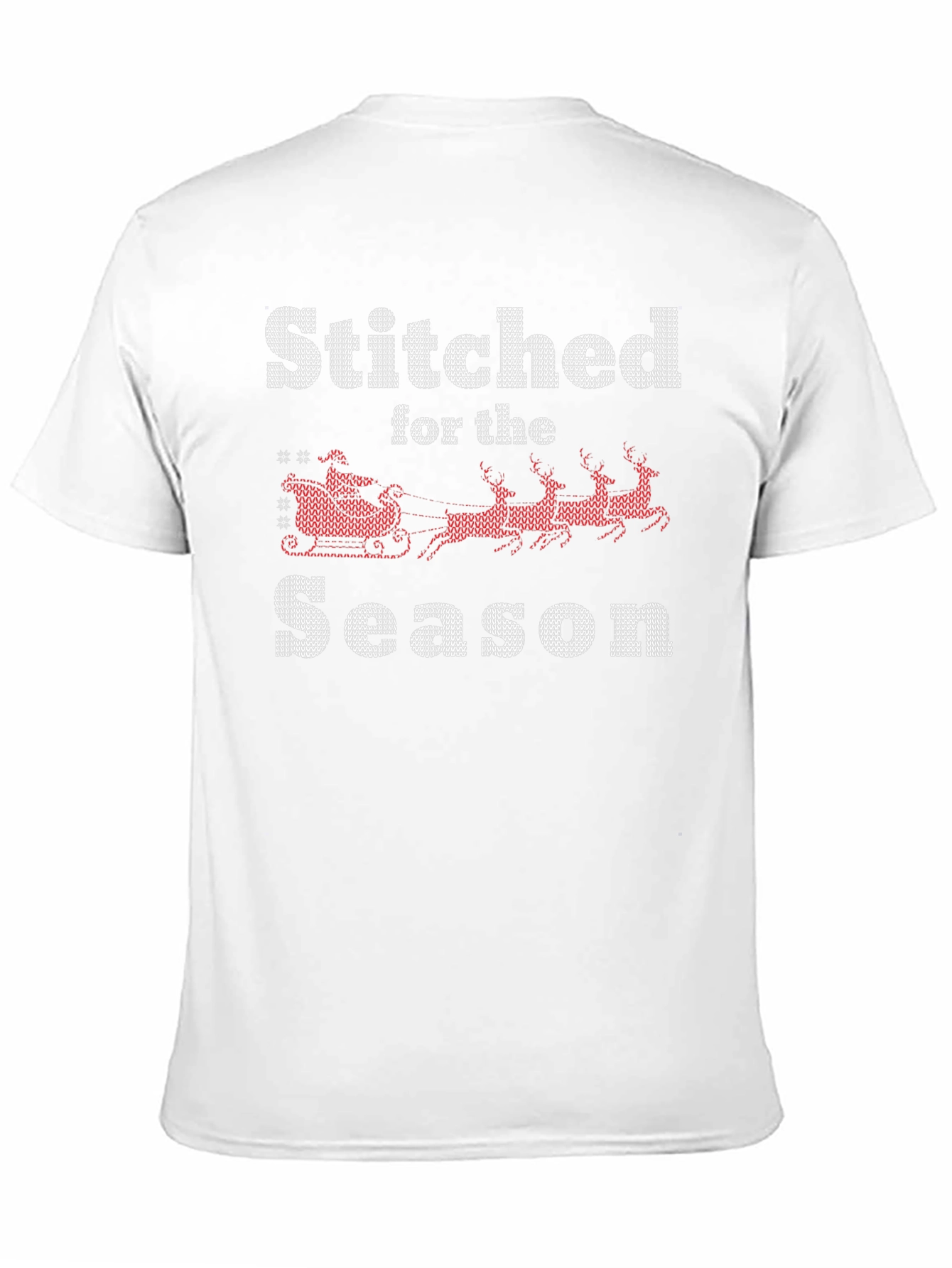 Stitched for the Season Christmas T-Shirt