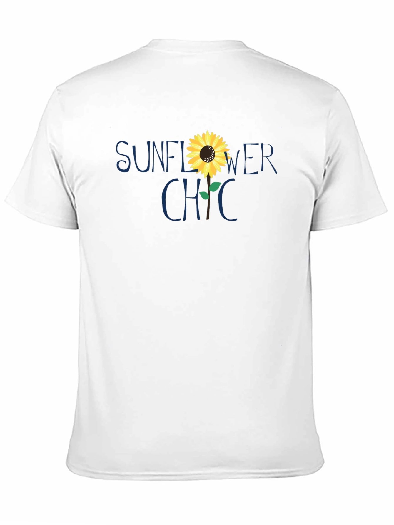 Sunflower Chic Graphic Tee - Casual Comfort