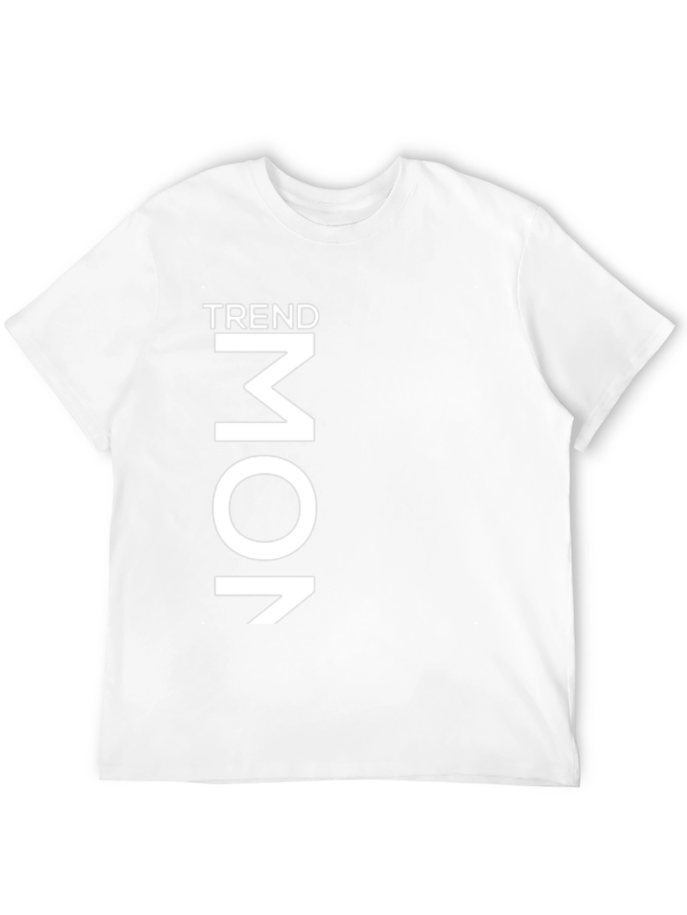 Trendy Black Graphic Tee