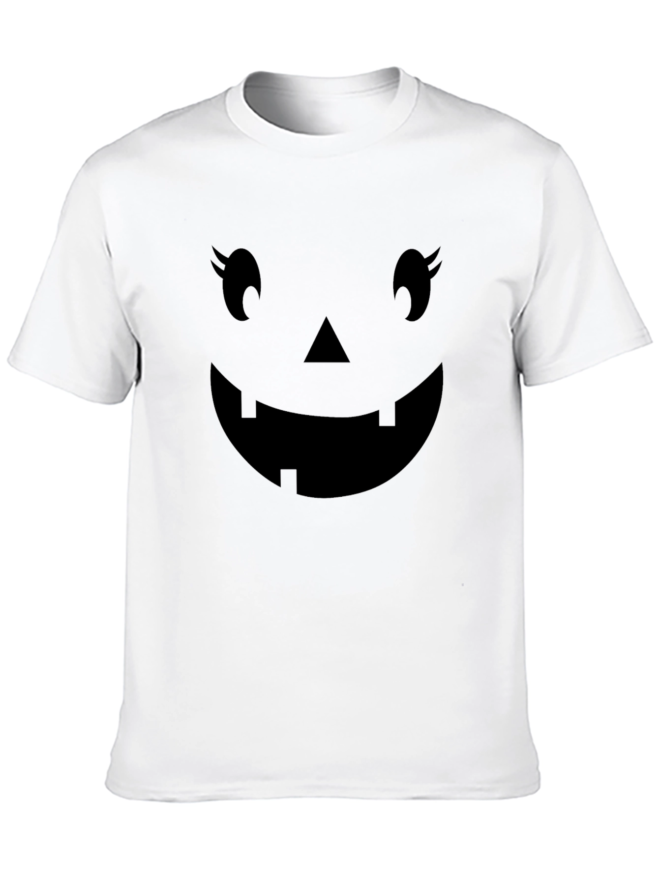 Spooky Pumpkin Face Halloween T-Shirt