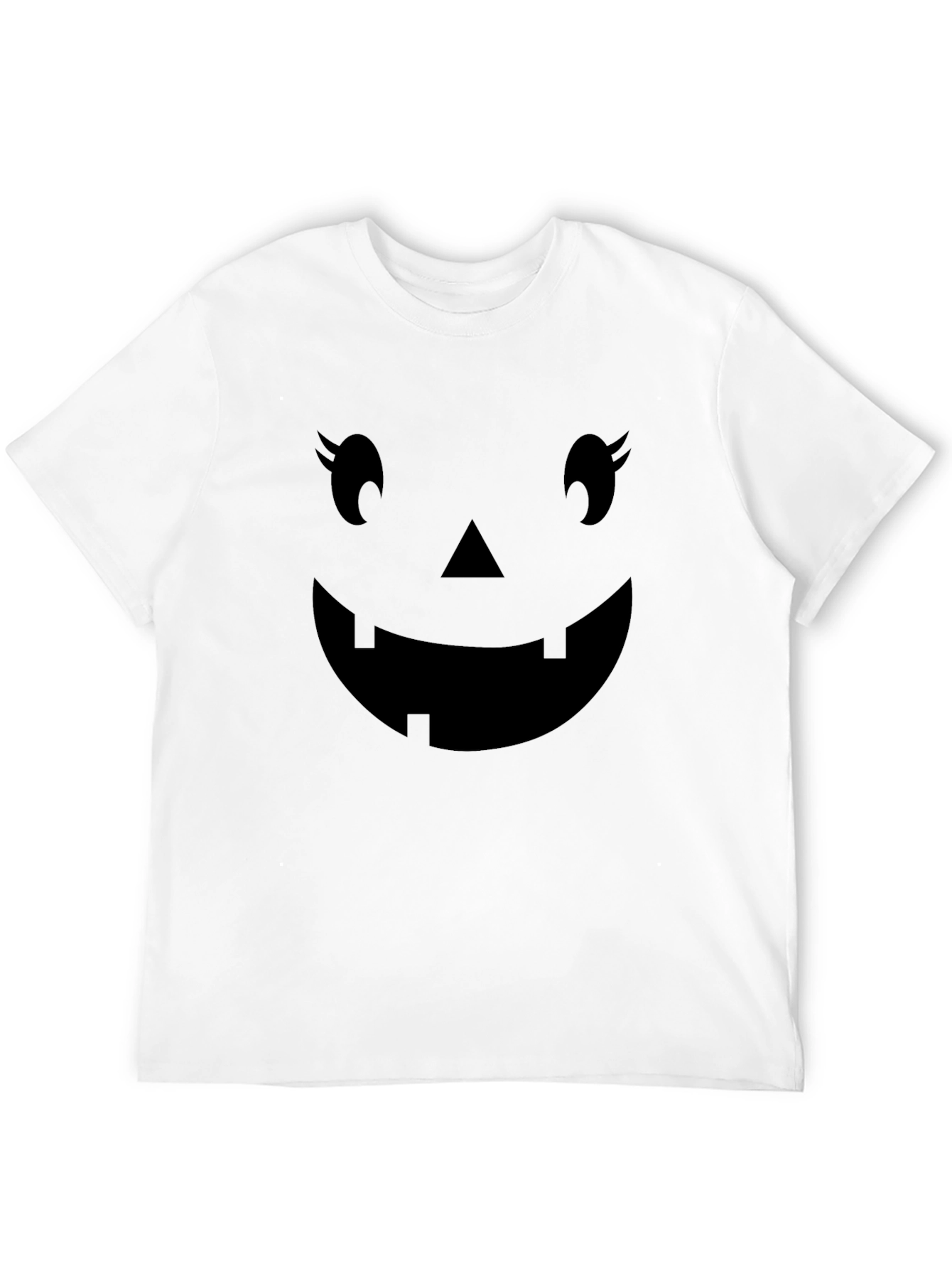 Spooky Pumpkin Face Halloween T-Shirt