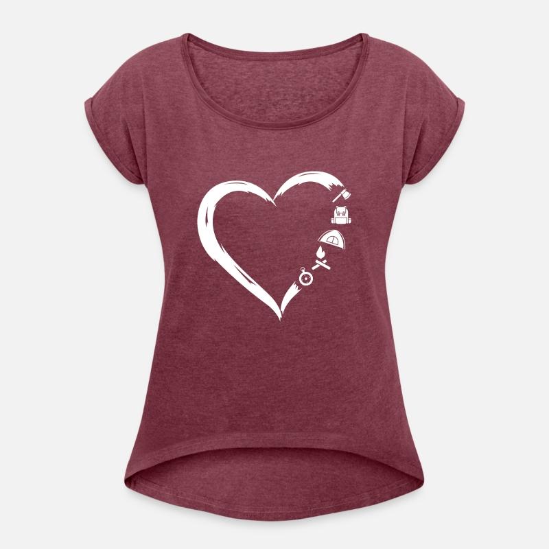 Camping Camper Tent Heart