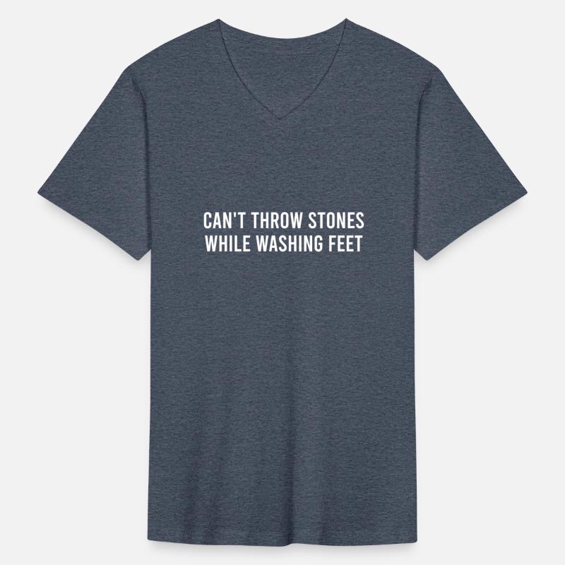 Can't Throw Stones While Washing Feet