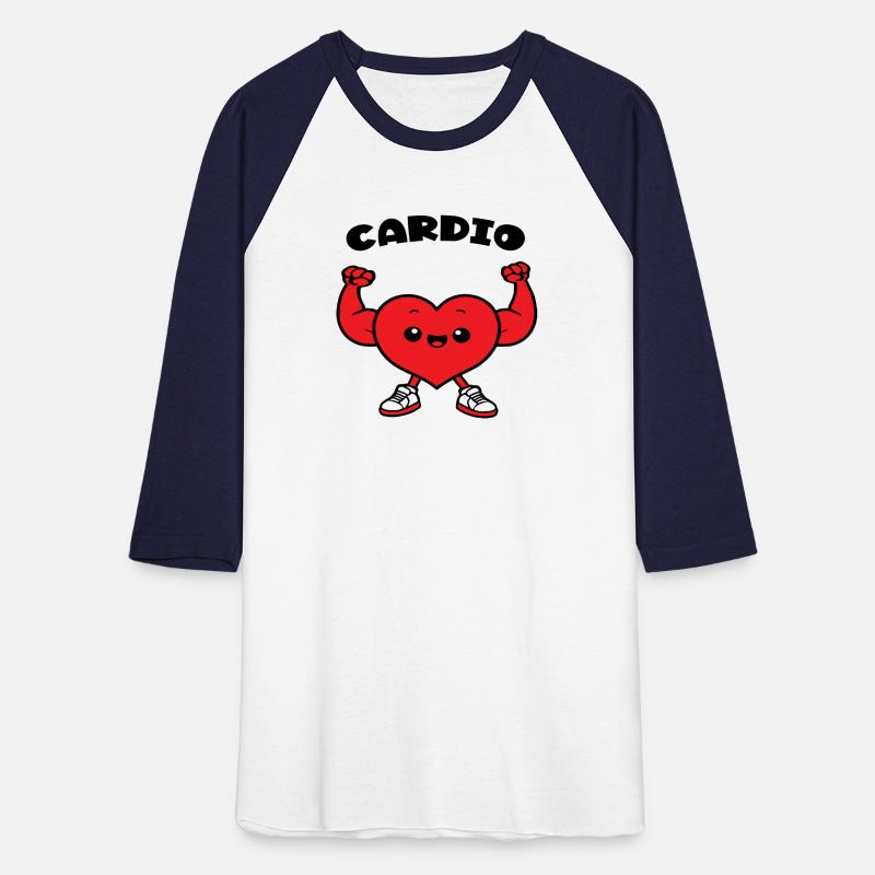 cardio heart sporty fun guy