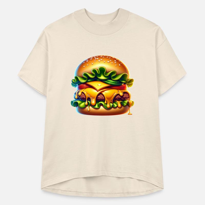 Cartoon Cheeseburger
