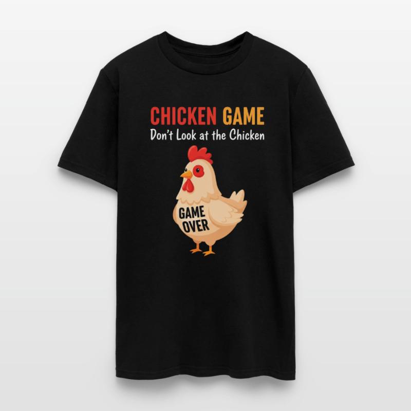 Cartoon Chicken Game Over Meme Funny Graphic