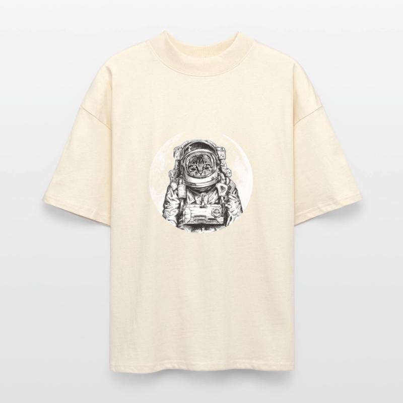 Cat Astronaut Outer Space Kitty Moon Cool Kitten