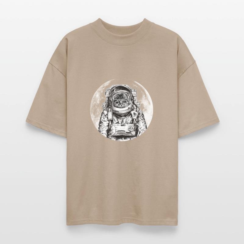 Cat Astronaut Outer Space Kitty Moon Cool Kitten