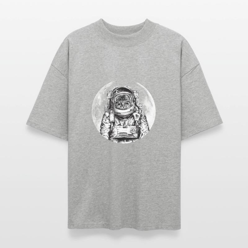 Cat Astronaut Outer Space Kitty Moon Cool Kitten