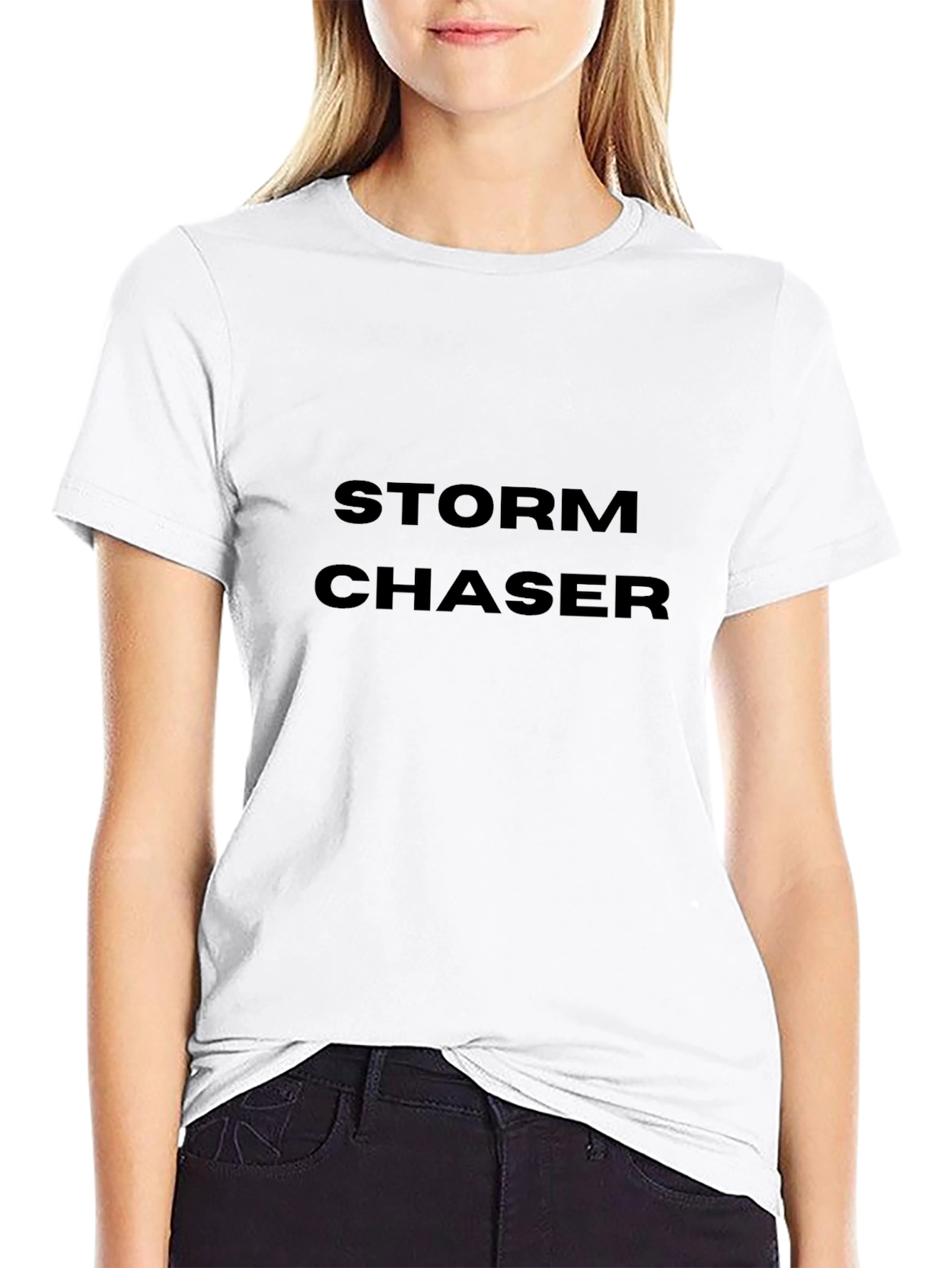 Storm Chaser Graphic Tee - Black Casual Wear
