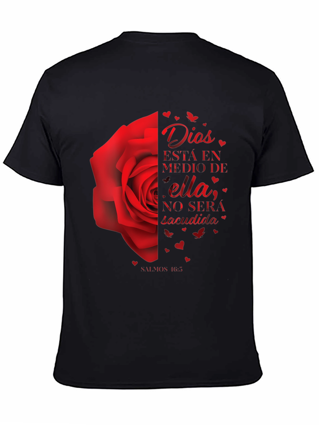 Dios Rose Graphic Tee - Christian Inspired T-Shirt