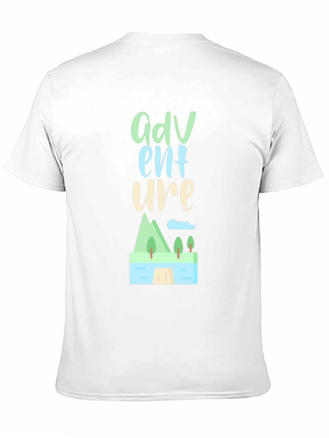 Adventure Graphic Tee - Stylish Black Cotton T-Shirt