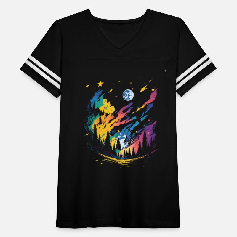 Celestial Symphony: Vibrant Night Sky