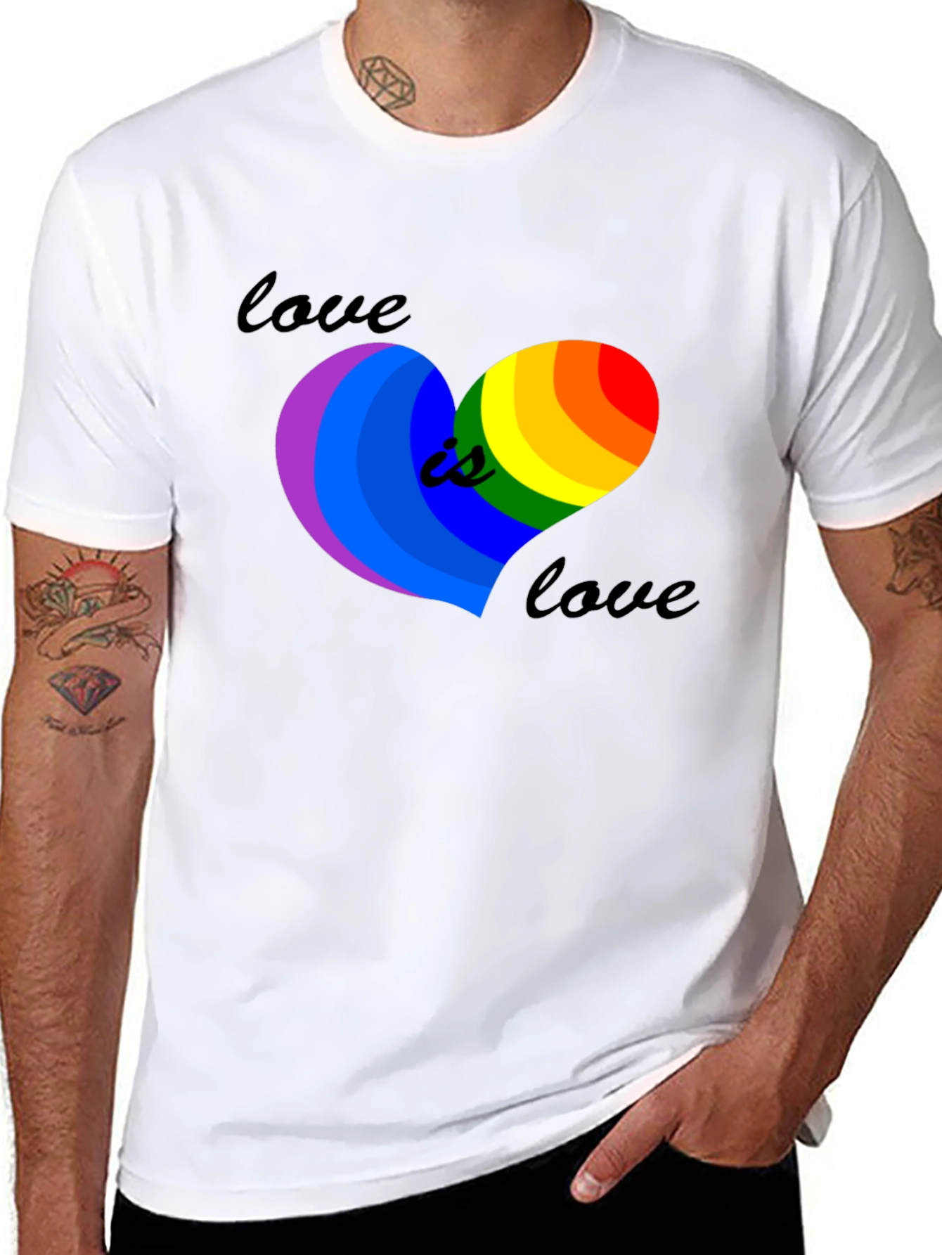 Love is Love LGBTQ+ Pride T-Shirt