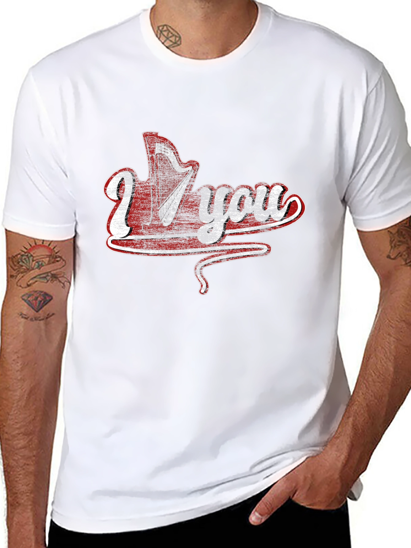 I Harp You Graphic T-Shirt - Unique Design