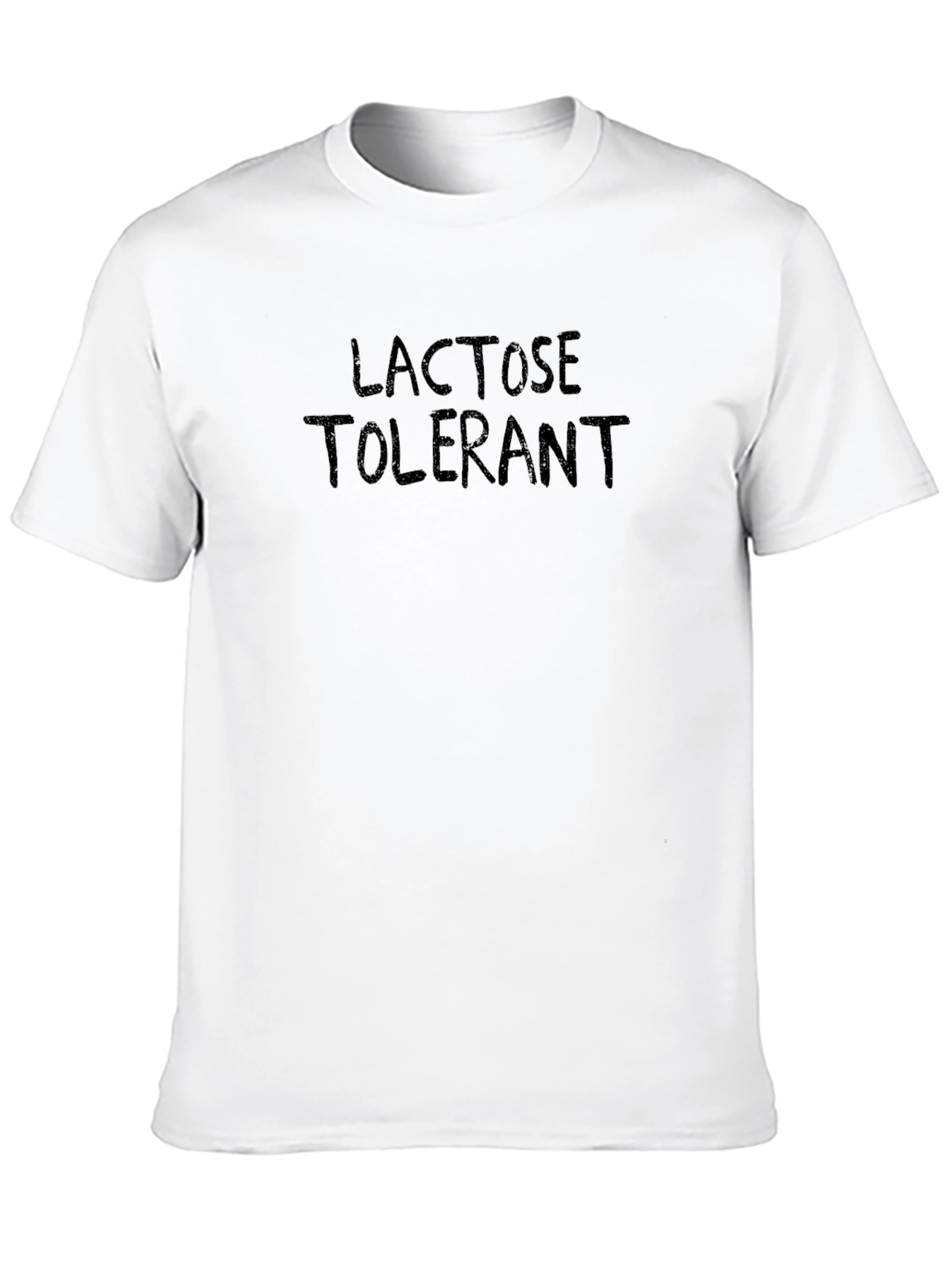 Lactose Tolerant Black Graphic Tee