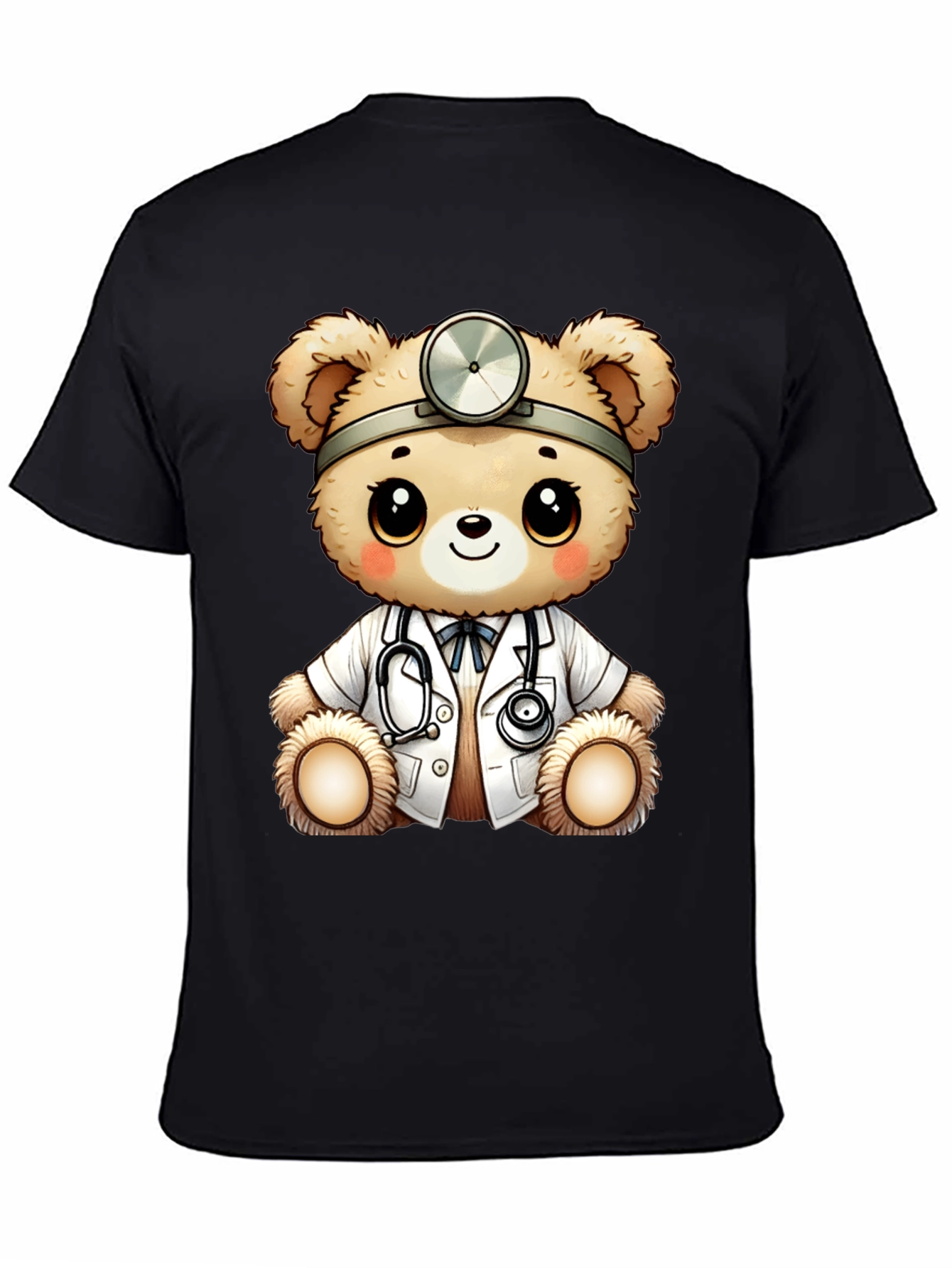 Doctor Teddy Bear Graphic T-Shirt