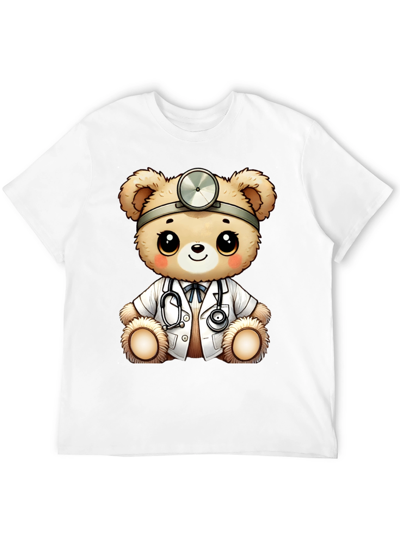 Doctor Teddy Bear Graphic T-Shirt