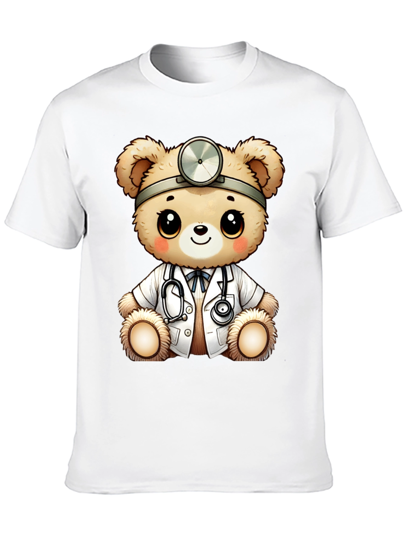 Doctor Teddy Bear Graphic T-Shirt