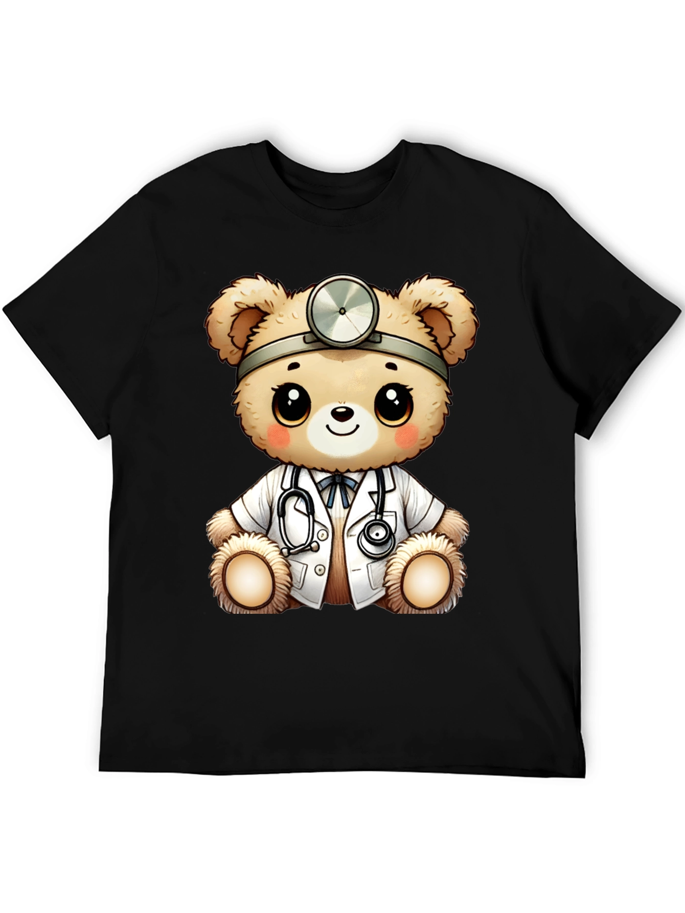 Doctor Teddy Bear Graphic T-Shirt