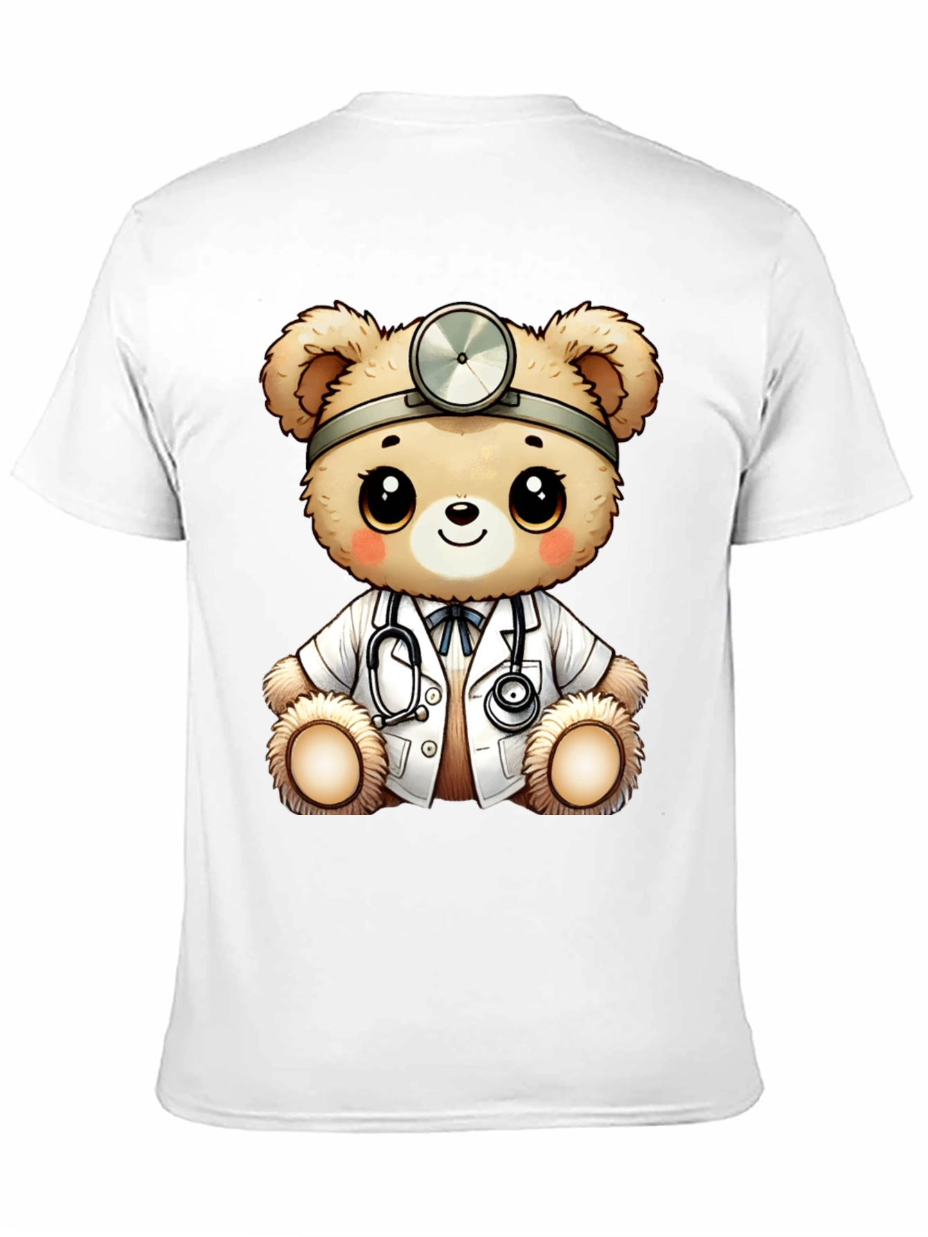 Doctor Teddy Bear Graphic T-Shirt