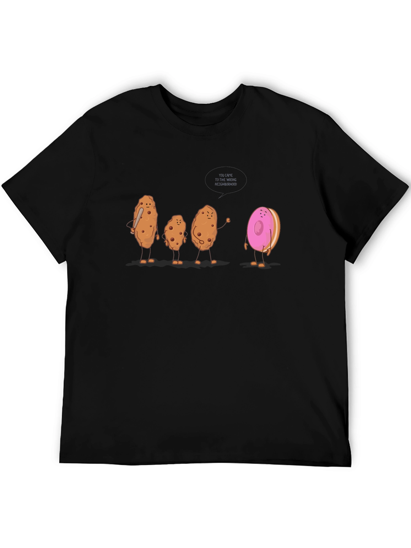 Funny Donut and Cookie T-Shirt